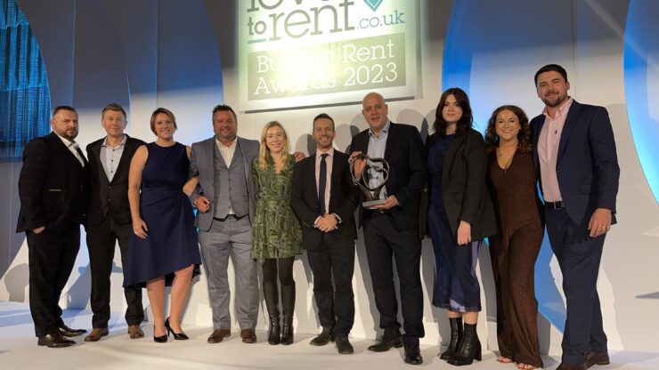 Packaged Living win award for Best Build to Rent Development