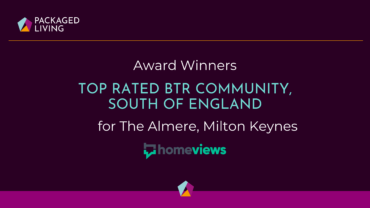The Almere wins ‘Top Rated BTR Community, South of England’ award