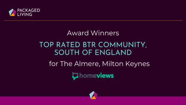 The Almere wins ‘Top Rated BTR Community, South of England’ award
